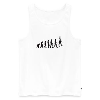 Club de basket-ball Amateurs de basket-ball Joueurs de basket-ball - Débardeur bio Premium Homme - blanc - Devant - Michal (187cm)