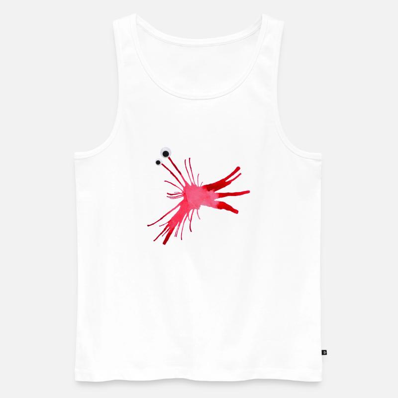 MonstRumms Nr.16 - Männer Premium Bio Tank Top - Weiß