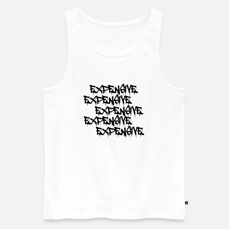 Expensive - Männer Premium Bio Tank Top - Weiß