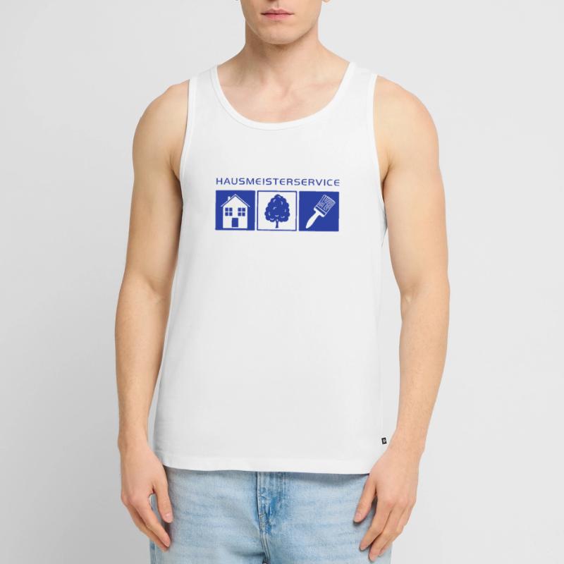 Edifici Pulizia Canottiera ecologica premium da uomo