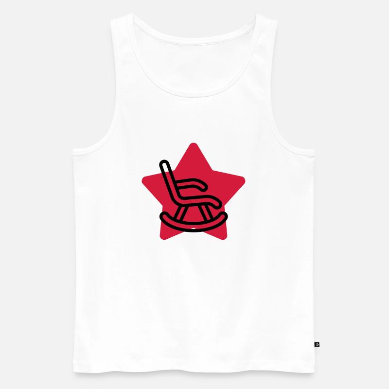 Ruhestand / Rentner / Rentnerin / Rente - Männer Premium Bio Tank Top - Weiß