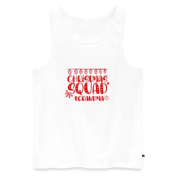 Christmas Squad - Most Likely - Funny Christmas - Men's Premium Organic Tank Top - white - Front - Michal (187cm)