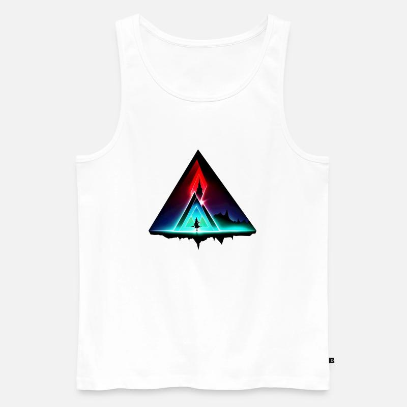 Magischer Eingang - Männer Premium Bio Tank Top - Weiß