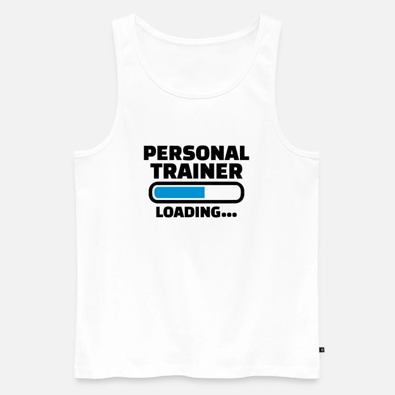 Personal Trainer - Männer Premium Bio Tank Top - Weiß
