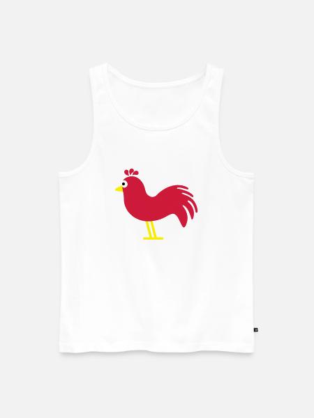 hahn_f3 - Men's Premium Organic Tank Top - white