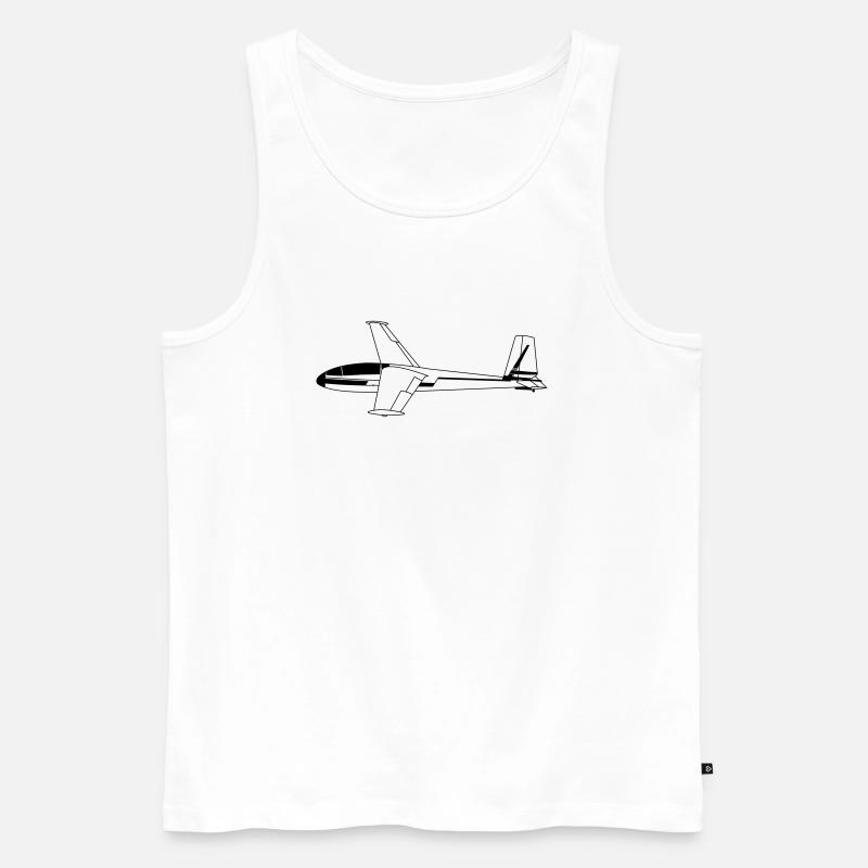 blanik - Männer Premium Bio Tank Top - Weiß