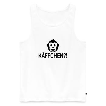 Fun Spaß Lustige - Männer Premium Bio Tank Top - Weiß - Vorne - Michal (187cm)