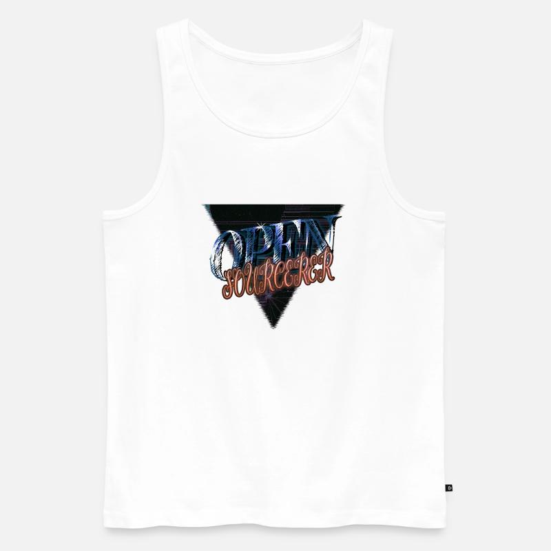 jokes computers computer science birthday - Männer Premium Bio Tank Top - Weiß