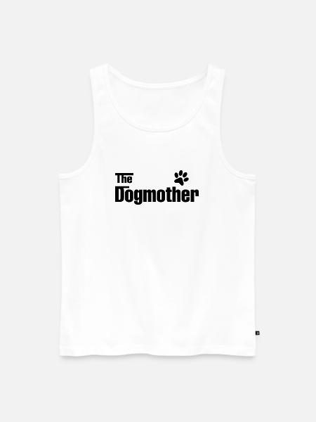 Hund Dog - Männer Premium Bio Tank Top - Weiß