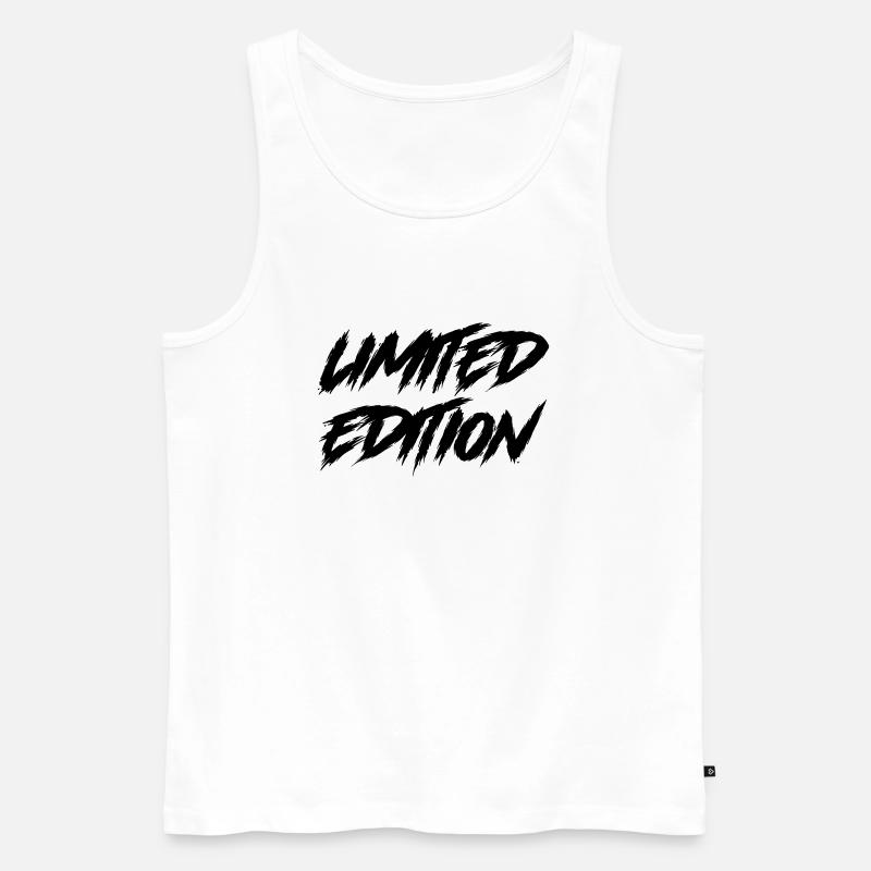 limited edition - Männer Premium Bio Tank Top - Weiß