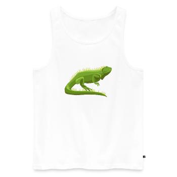 Wildtiere - Männer Premium Bio Tank Top - Weiß - Vorne - Michal (187cm)
