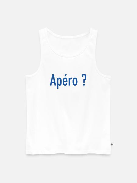 Apéro ? - Débardeur bio Premium Homme - blanc