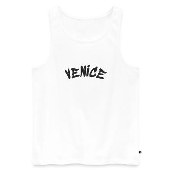 Venice - Venedig - Italia - Italy - Italien - Männer Premium Bio Tank Top - Weiß - Vorne - Michal (187cm)
