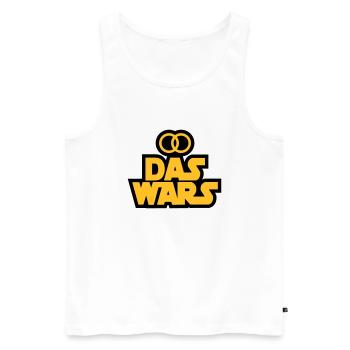 Das Wars - Männer Premium Bio Tank Top - Weiß - Vorne - AI Model Male 178 light (178cm)