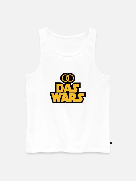 Das Wars - Männer Premium Bio Tank Top - Weiß