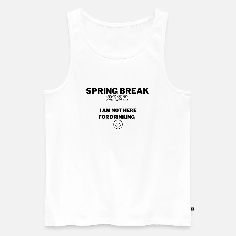 Spring Break 2023 - Männer Premium Bio Tank Top - Weiß