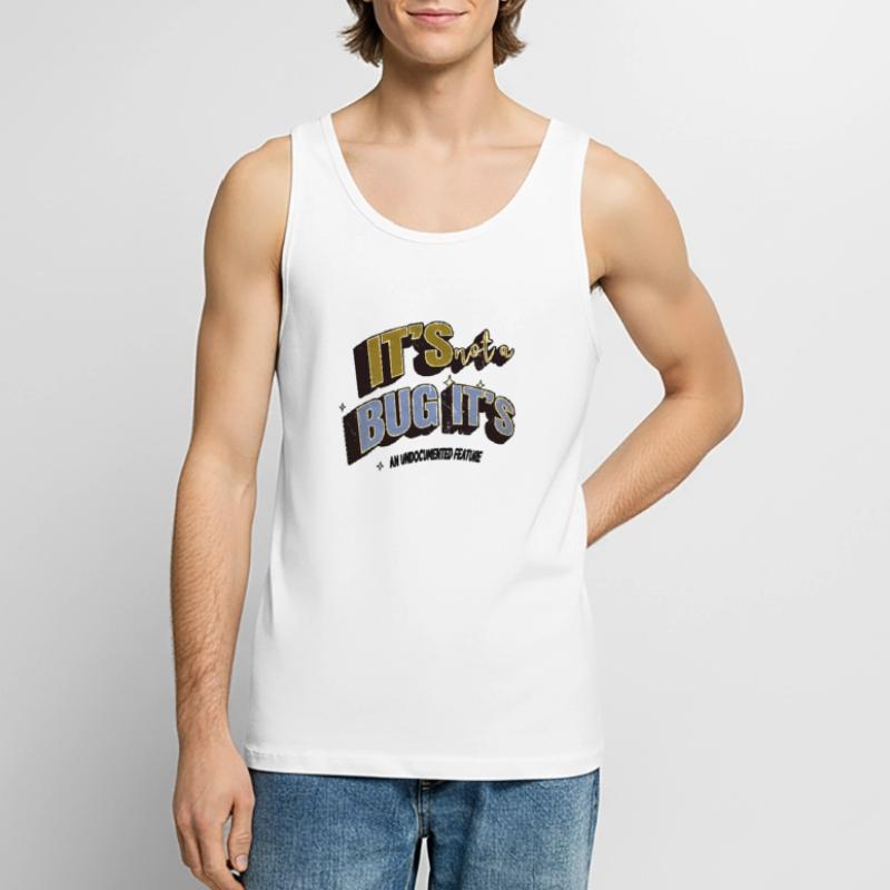 programming coding funny quote quote data science Men's Premium Organic Tank Top