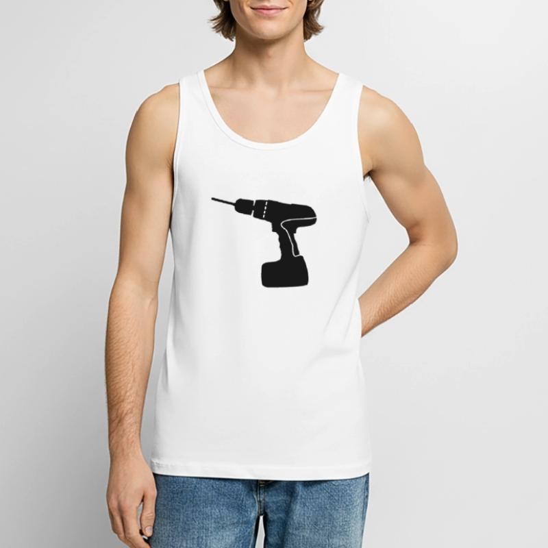tool, tools Men's Premium Organic Tank Top