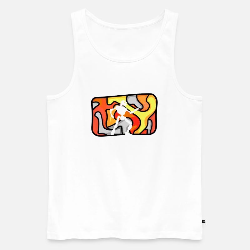 Robotik Informatik - Männer Premium Bio Tank Top - Weiß