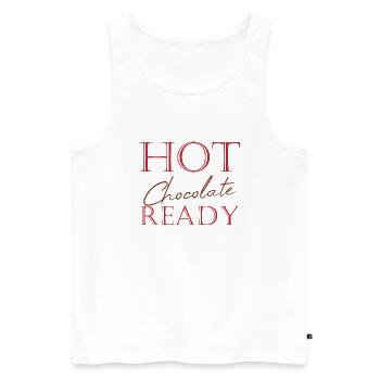 Christmas - Männer Premium Bio Tank Top - Weiß - Vorne - Michal (187cm)