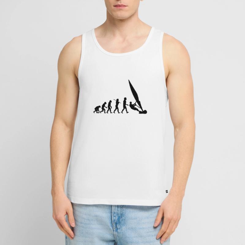 ws01 windsurf evolution Männer Premium Bio Tank Top