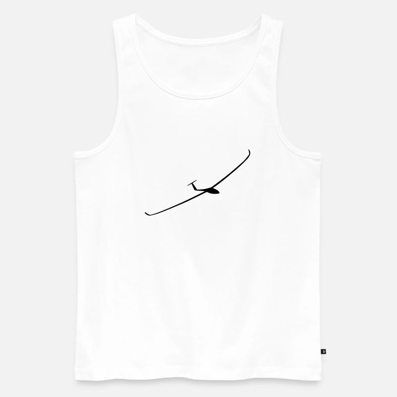 Ventus 2c - Männer Premium Bio Tank Top - Weiß