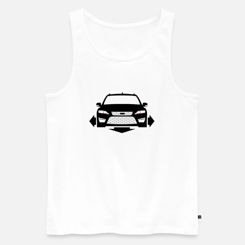 Bad Mdo - Männer Premium Bio Tank Top - Weiß