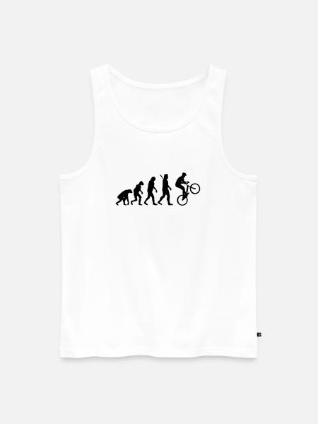 Radsport - Männer Premium Bio Tank Top - Weiß