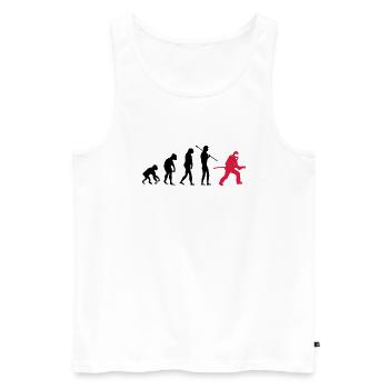 feuerwehr_evolution_02 - Männer Premium Bio Tank Top - Weiß - Vorne - AI Model Male 178 light (178cm)