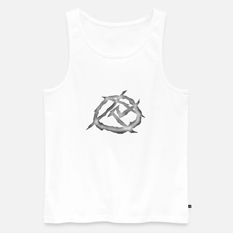 Ranarky - Männer Premium Bio Tank Top - Weiß