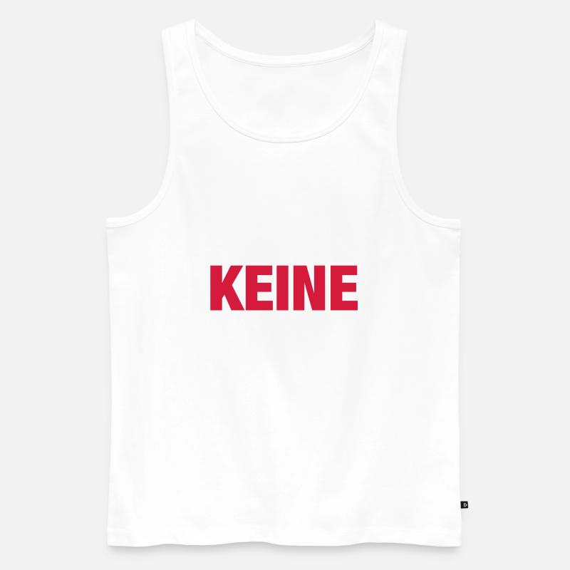 cool - Männer Premium Bio Tank Top - Weiß