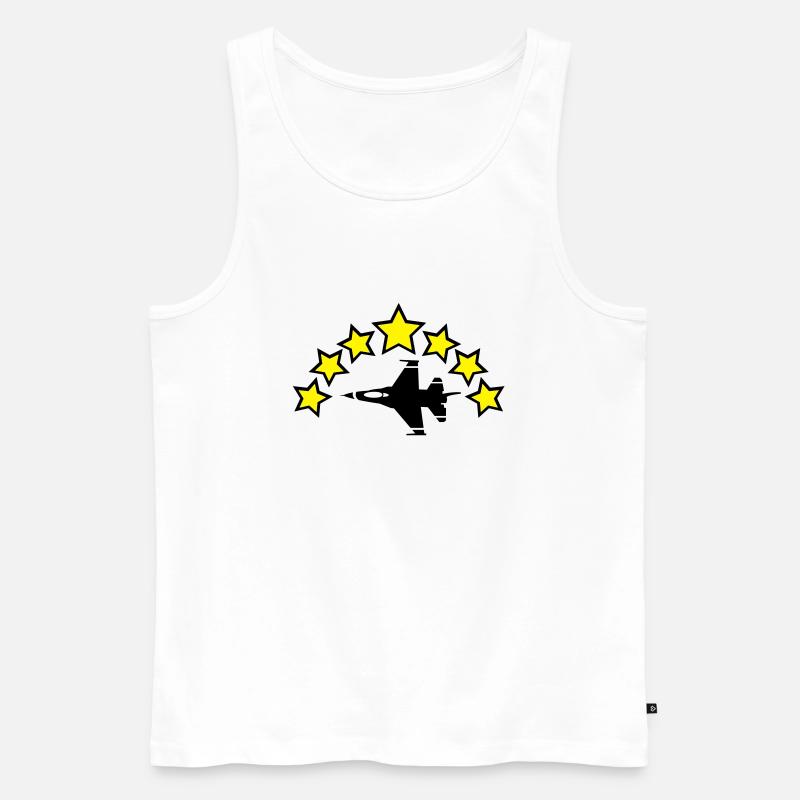 modellbau - Männer Premium Bio Tank Top - Weiß