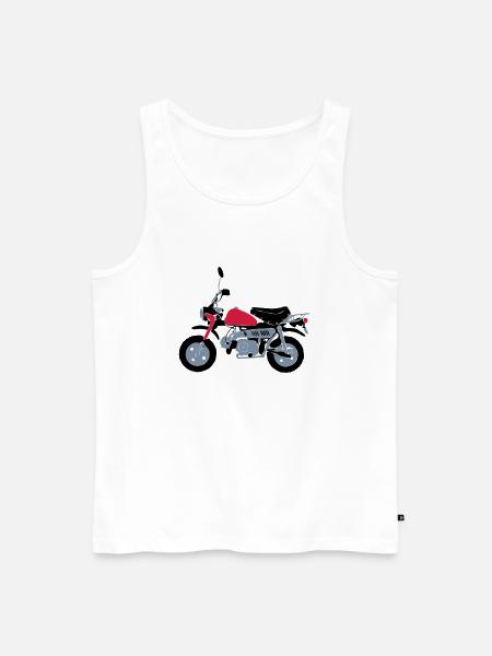 Mobylette - Débardeur bio Premium Homme - blanc