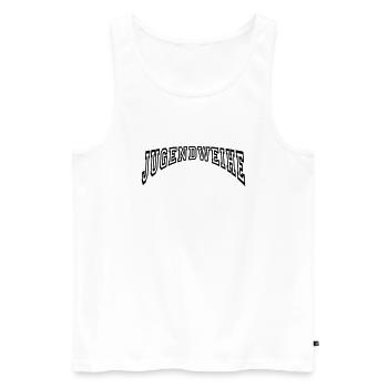 Jugendweihe - Männer Premium Bio Tank Top - Weiß - Vorne - AI Model Male 178 light (178cm)