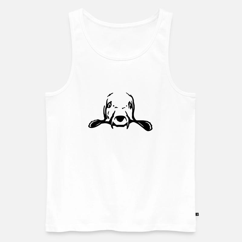 karpfen_1 - Männer Premium Bio Tank Top - Weiß