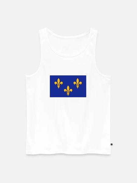 Île de France - Débardeur bio Premium Homme - blanc