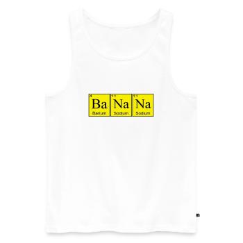 Banana - Débardeur bio Premium Homme - blanc - Devant - Michal (187cm)