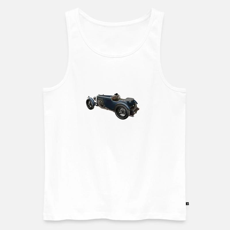 Oldtimer - Männer Premium Bio Tank Top - Weiß
