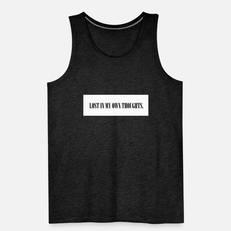 Thoughts Pullover Männer Premium Bio Tank Top