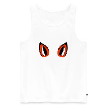 Fox Red Fox Ears Fox Ears Ears Sweet Hearing - Men's Premium Organic Tank Top - white - Front - Michal (187cm)