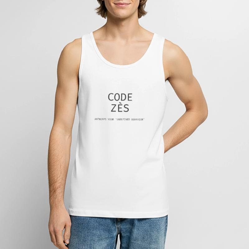 Anvers : « Code Zès ! » – Chemise Tech Dialect Débardeur bio Premium Homme