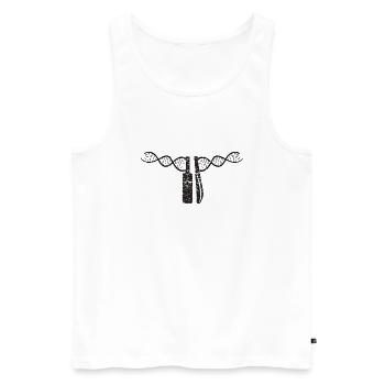 Cricket Saying Cricket Fan Team Cricket Gift - Men's Premium Organic Tank Top - white - Front - Michal (187cm)