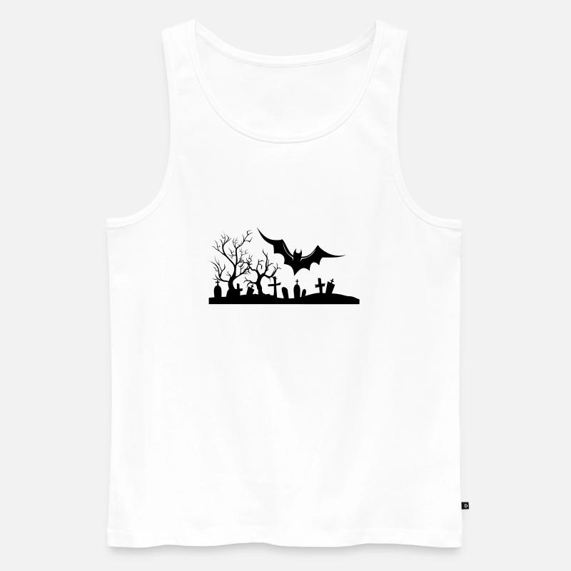 Halloween - Männer Premium Bio Tank Top - Weiß
