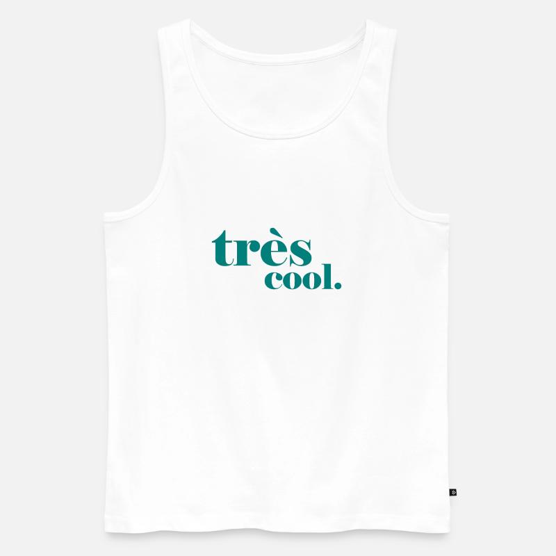 très cool. - Männer Premium Bio Tank Top - Weiß