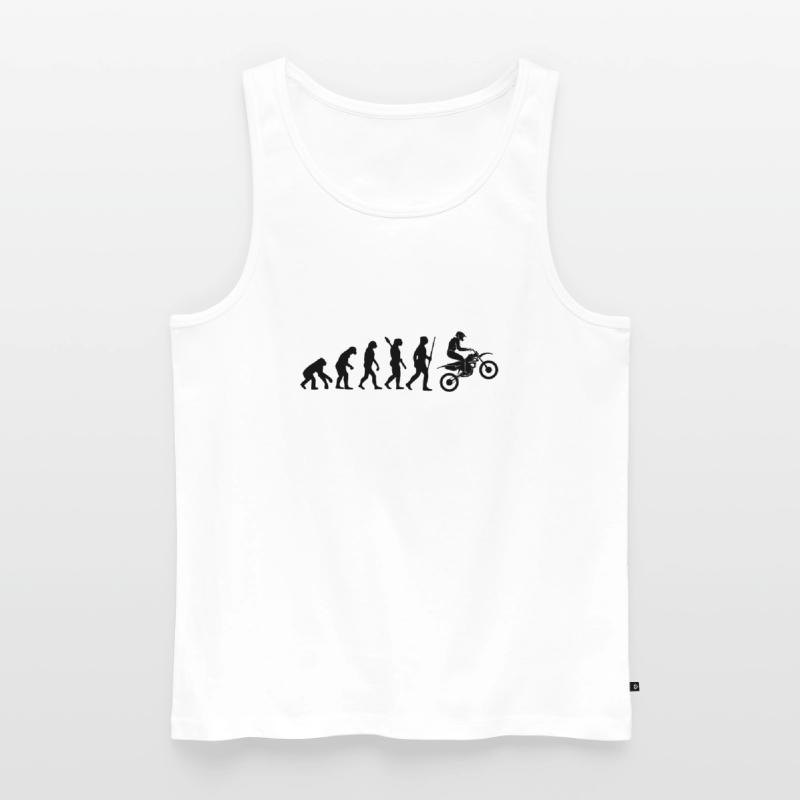 MOTORCYCLE EVOLUTION Men's Premium Organic Tank Top