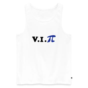 V.I.Pi - Débardeur bio Premium Homme - blanc - Devant - Michal (187cm)