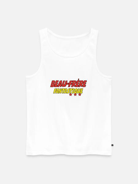 FANTASTISCHER Schwager - Männer Premium Bio Tank Top - Weiß