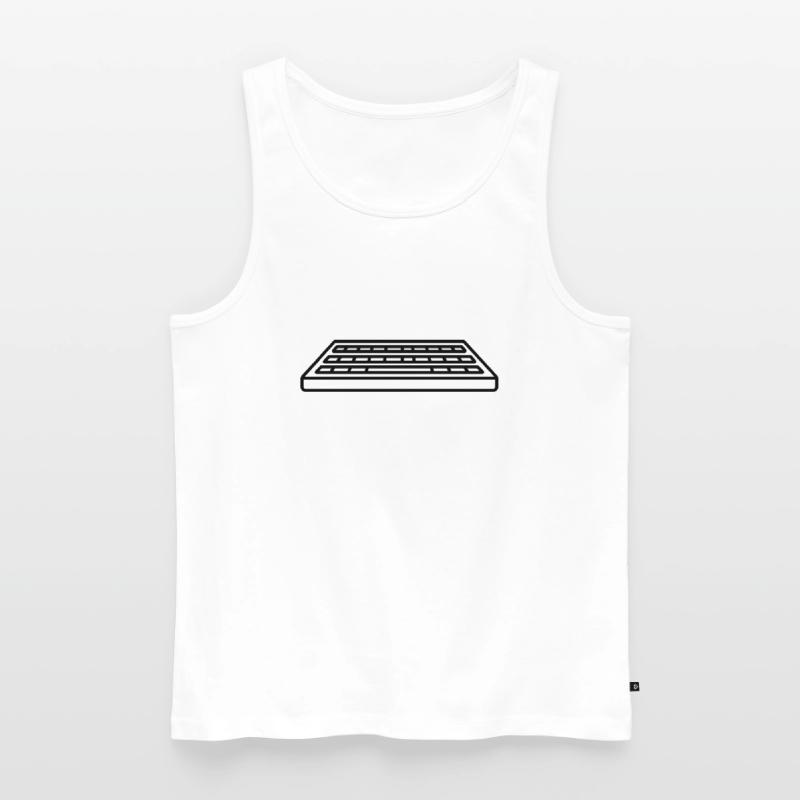 Control Keyboard Input Computer Men's Premium Organic Tank Top