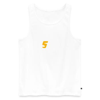 Vintage 1979 Funny 45 Year Old Bday Men Women - Men's Premium Organic Tank Top - white - Front - Michal (187cm)