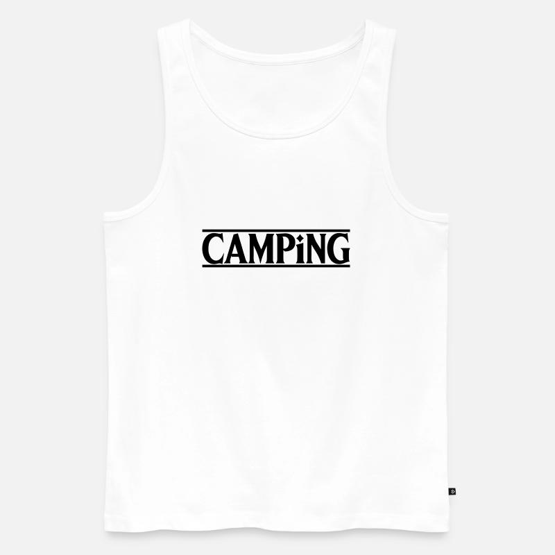 Camper - Männer Premium Bio Tank Top - Weiß